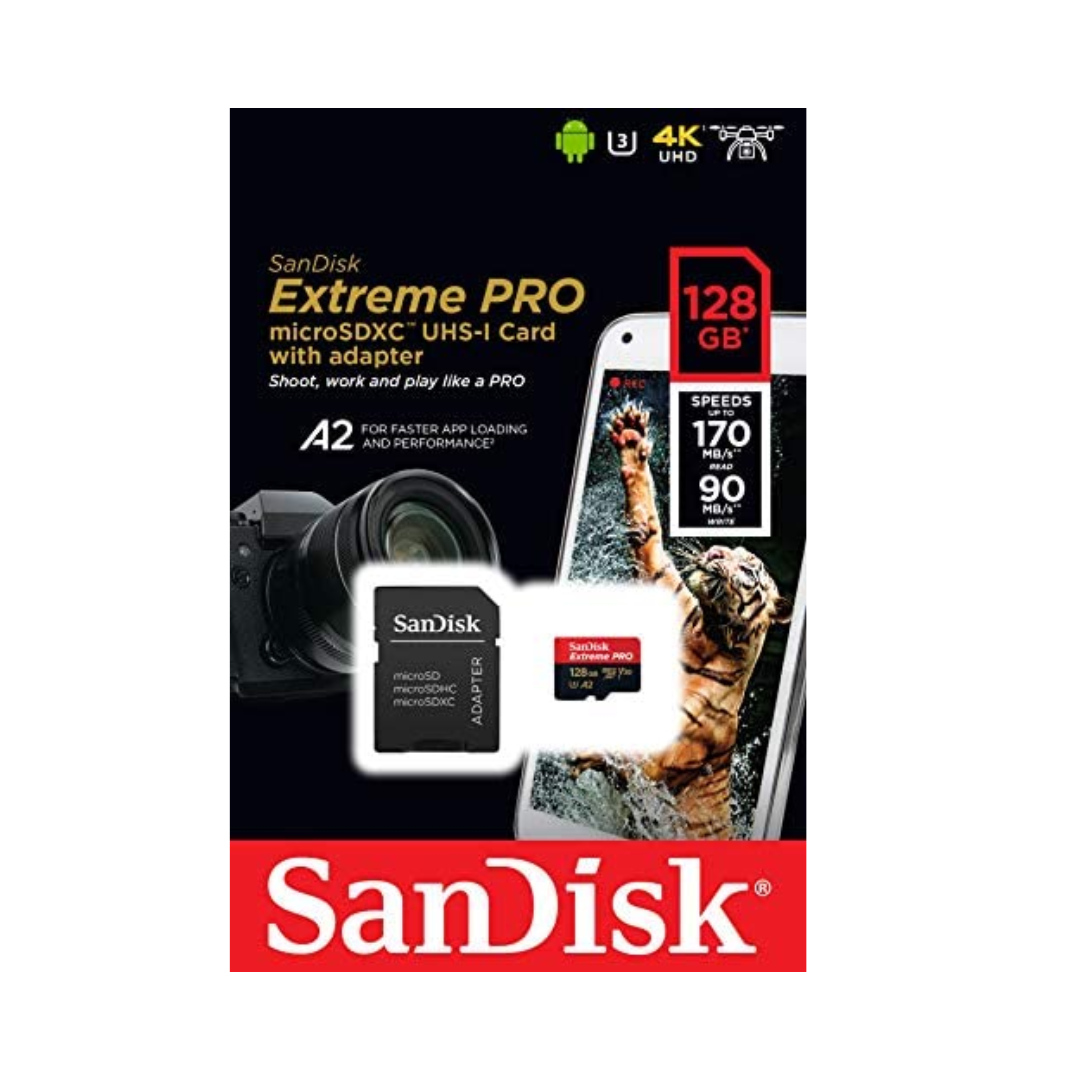 Sandisk MicroSD Extreme Pro 128GB 170MB/s