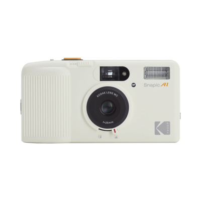 Kodak Snapic A1 35mm Film Camera (Ivory White)