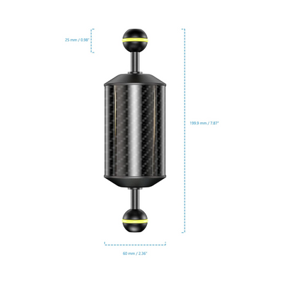 Seafrog Carbon Fiber Float Arm GA-5 D60 7" 240G