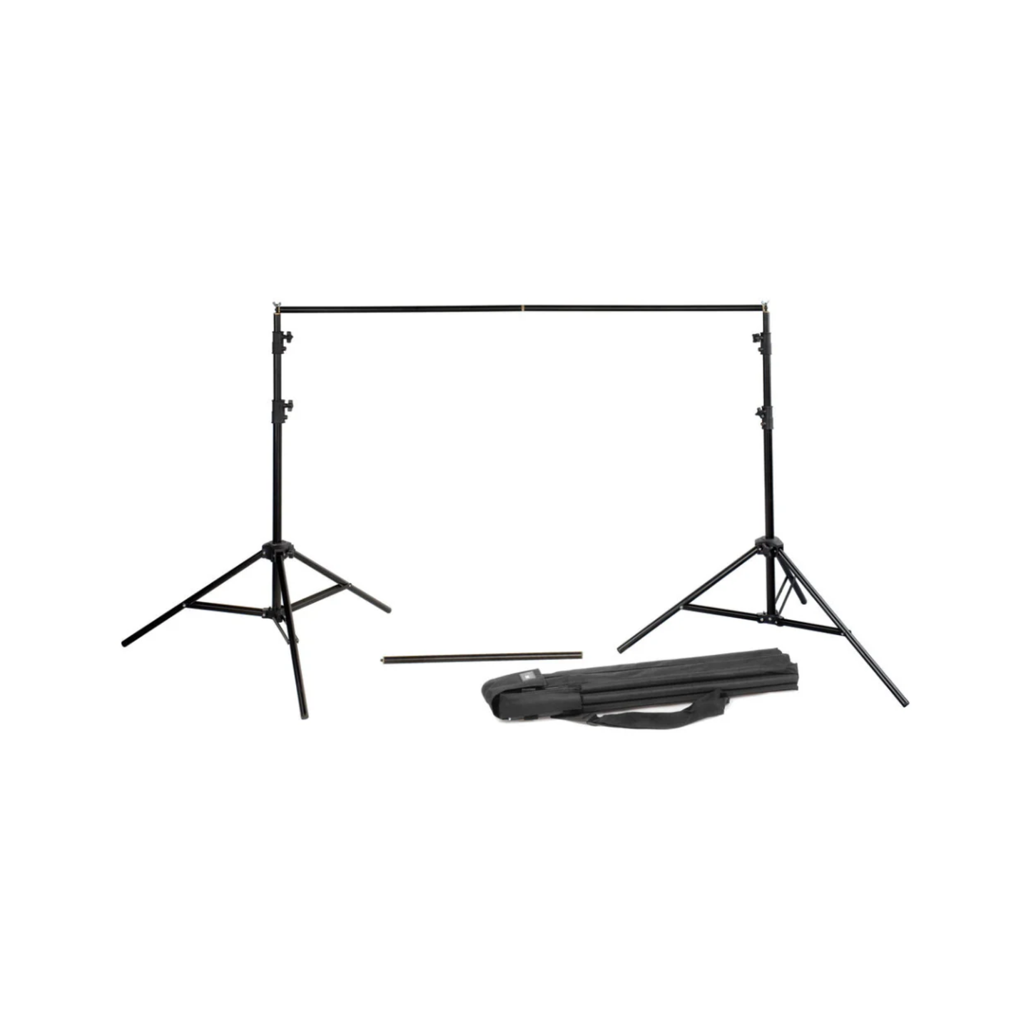 Godox BS04 Portable Backdrop / Background Stand Set Kit with 260cm / 9ft Max Height, 3-Section Retractable Crossbar & Lightweight Aluminum Design