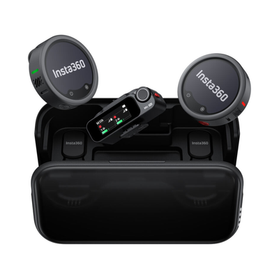 Insta360 Mic Pro 2-Person Wireless System 2.4 GHz( 2 TX + 1 RX)