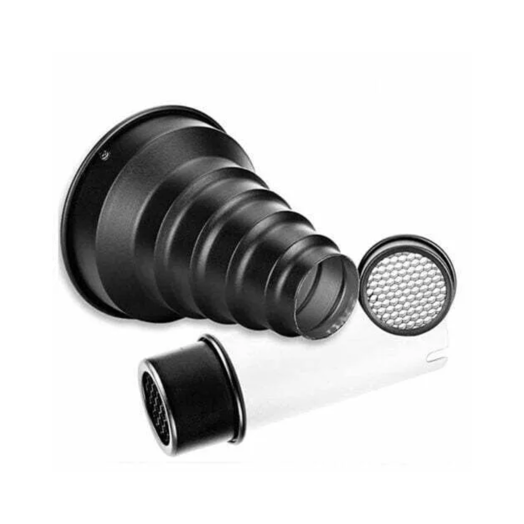 Godox Flash Snoot with Grid – GMW Trading Inc. (F8 Photo)