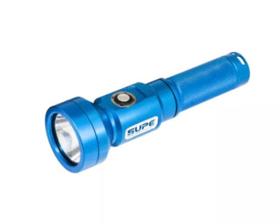 SUPE RD90v2 2000 Lumens Dive Torch Light (Blue)