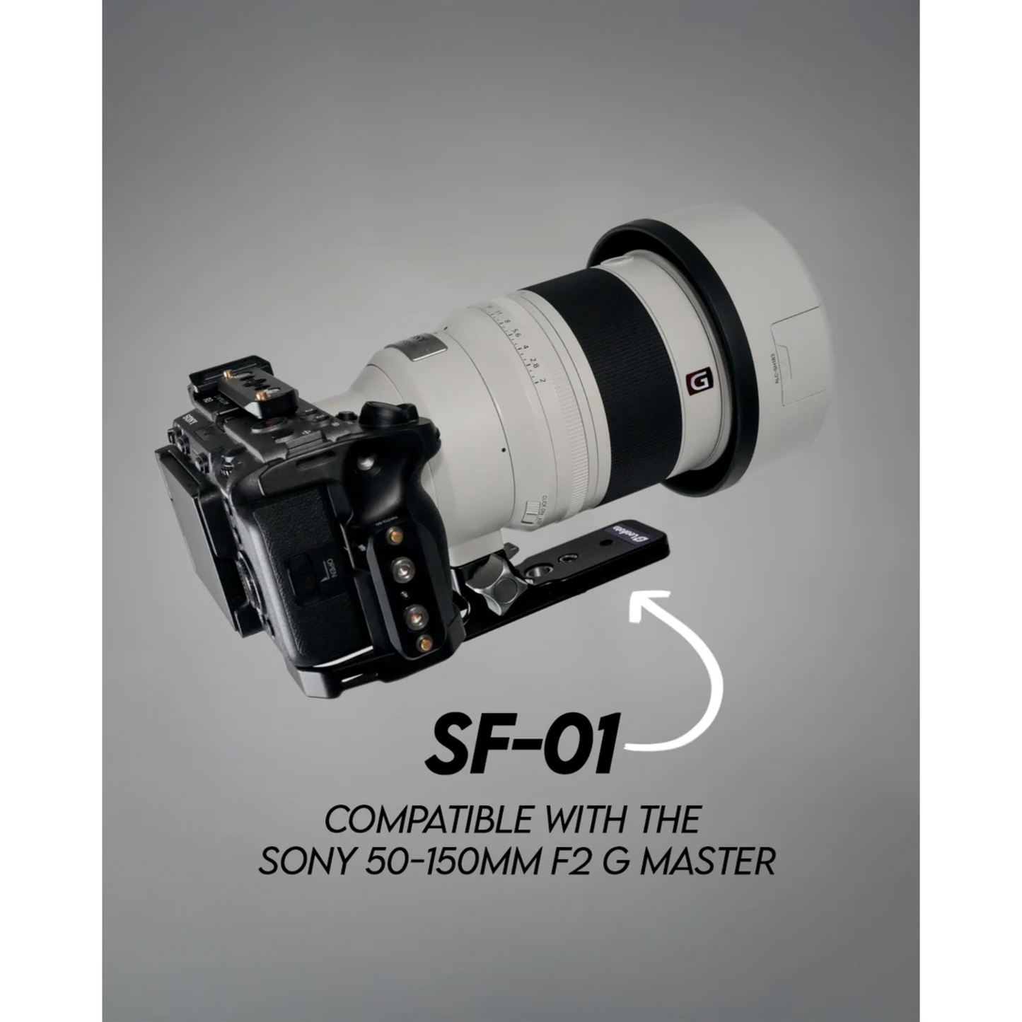 Leofoto SF-01 Replacement Lens Foot for Sony FE 70-200mm F/2.8 GM I&II, FE 100-400mm F/4.5-5.6 GM & FE 300mm F2.8 GM, FE 300mm F/2.8 GM OSS, FE 50-150mm F2 GM