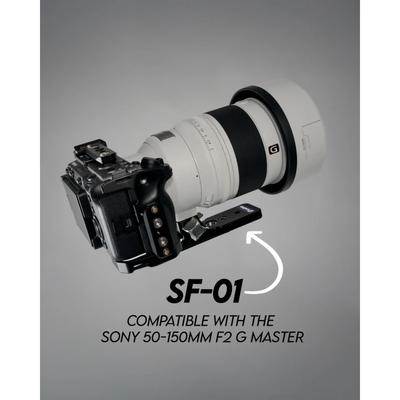 Leofoto SF-01 Replacement Lens Foot for Sony FE 70-200mm F/2.8 GM I&II, FE 100-400mm F/4.5-5.6 GM & FE 300mm F2.8 GM, FE 300mm F/2.8 GM OSS, FE 50-150mm F2 GM