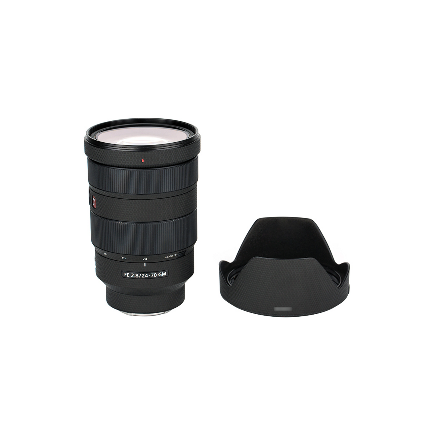 Anti-Scratch Skin for Sony FE 24-70 f/2.8 GM (Matrix Black)