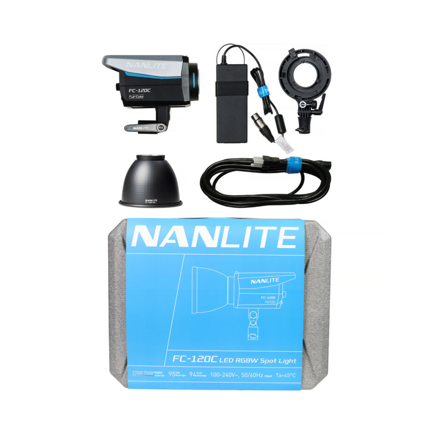 Nanlite FC120C RGB LED Spotlight