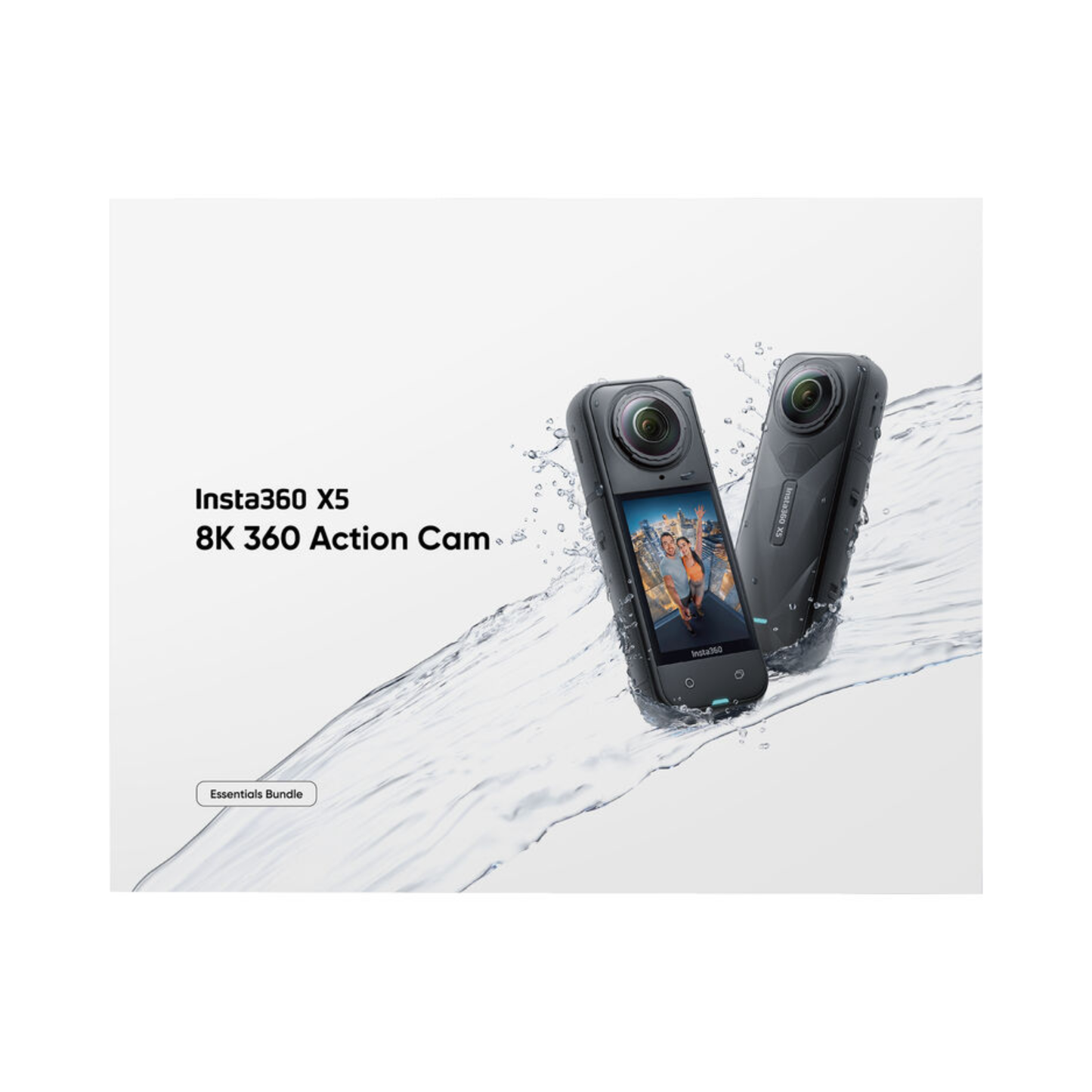 Insta360 X5 360 Action Camera Essentials Bundle