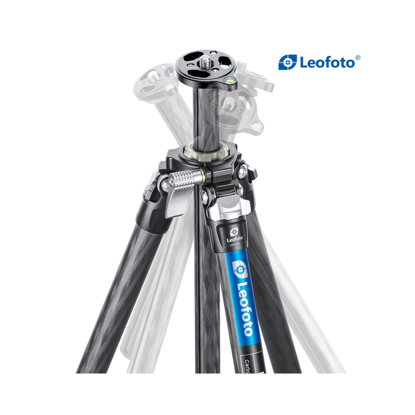Leofoto LO-224C Tripod with Built-in Hollow Ball & Bag