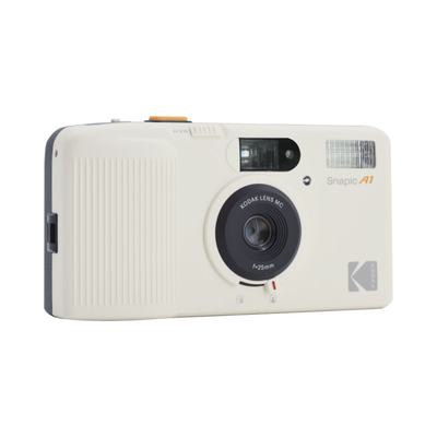 Kodak Snapic A1 35mm Film Camera (Ivory White)