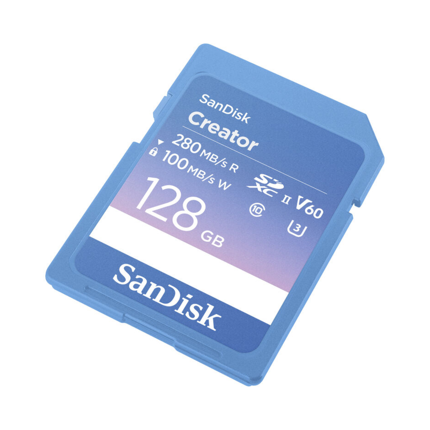 SanDisk 128GB Creator Series UHS-II SDXC Memory Card