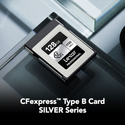 Lexar Professional CFexpress Type B Card SILVER Series, Up to 1750MB/s Read, 1300MB/s Write