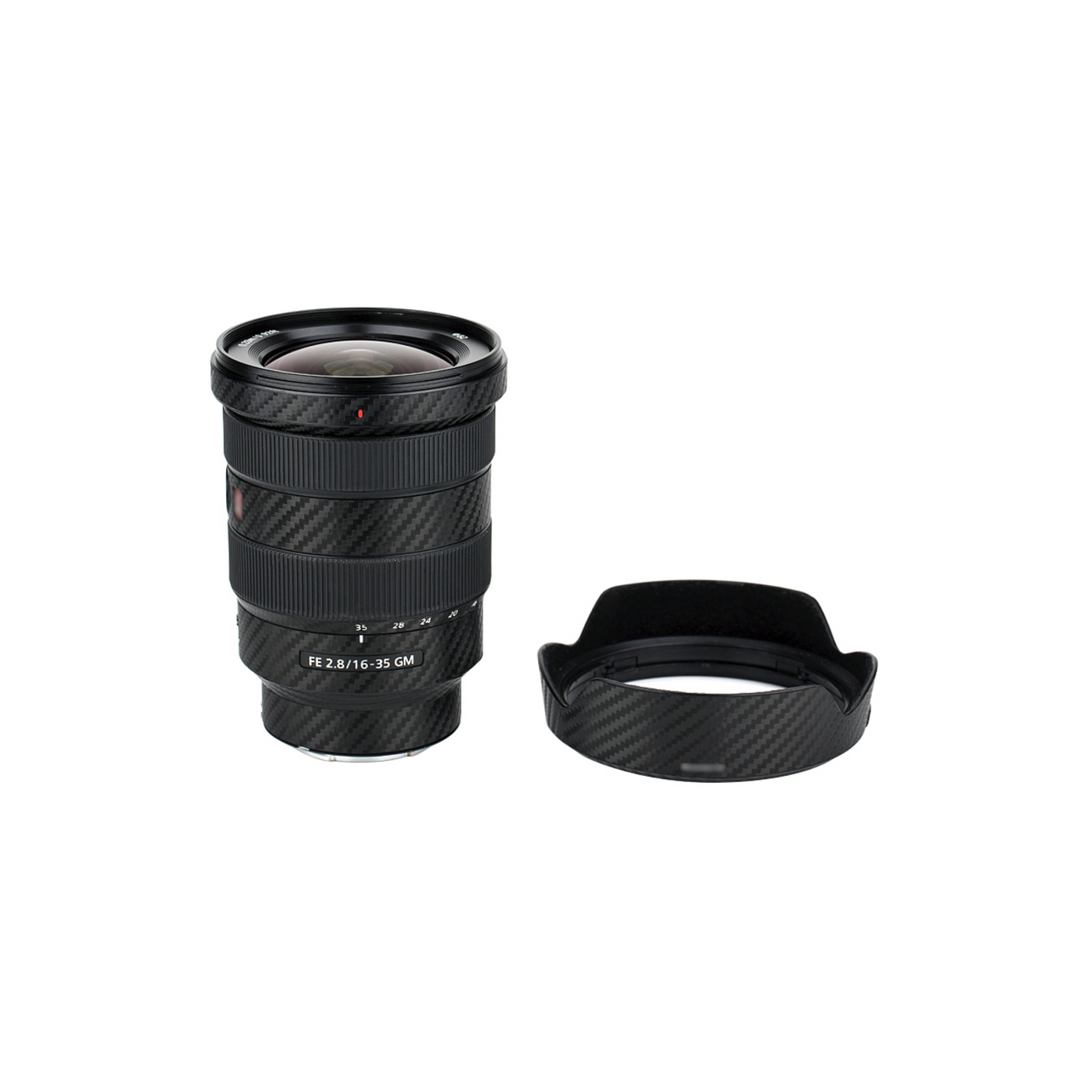 Anti-Scratch Skin for Sony FE 16-35 f/2.8 GM (Carbon Fiber)