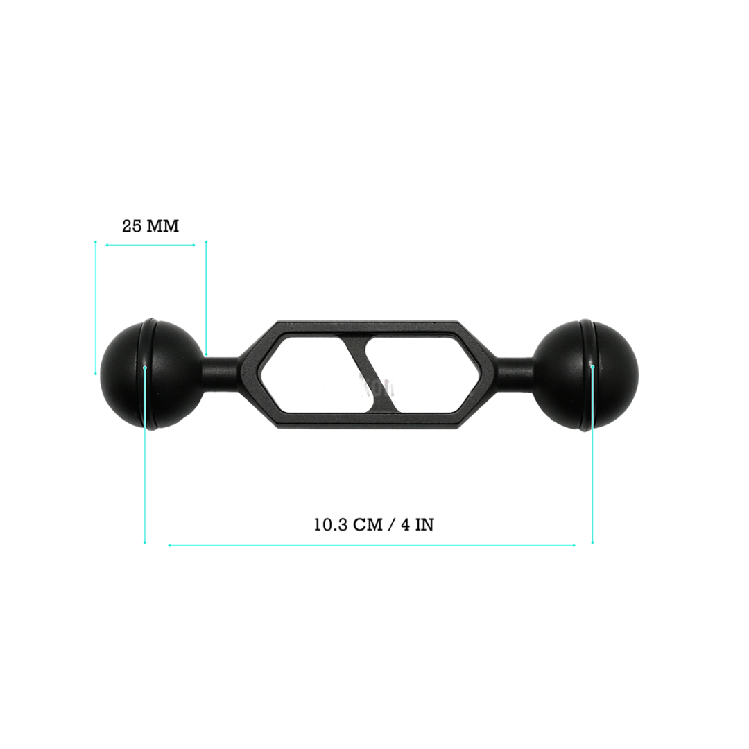 Meikon Double Ball Arm 4"