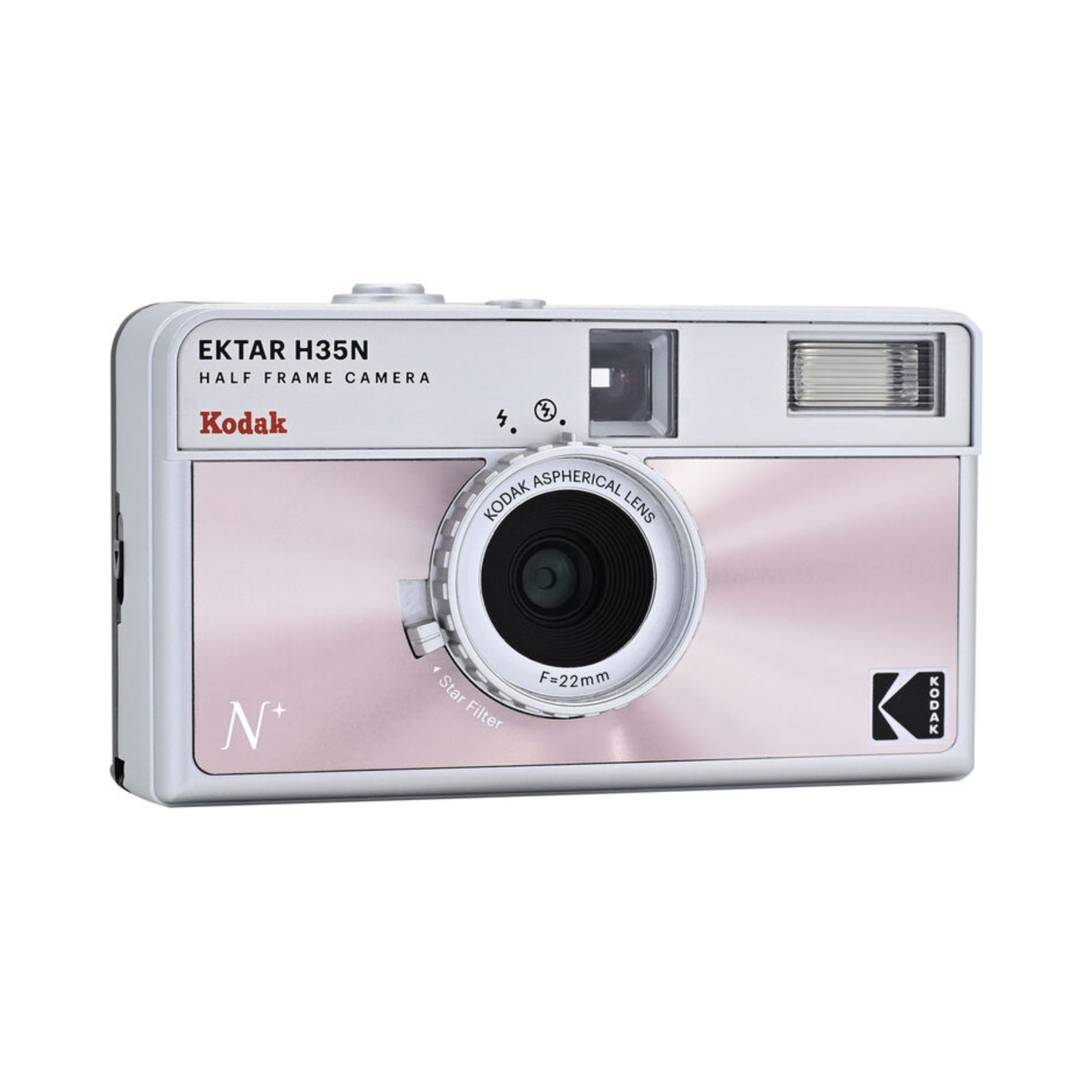 Kodak Ektar H35N Half-Frame Film Camera (Glazed Pink)