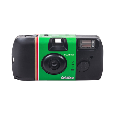 FUJIFILM QuickSnap Flash 400 One-Time-Use Disposable Camera (27 Exposures)