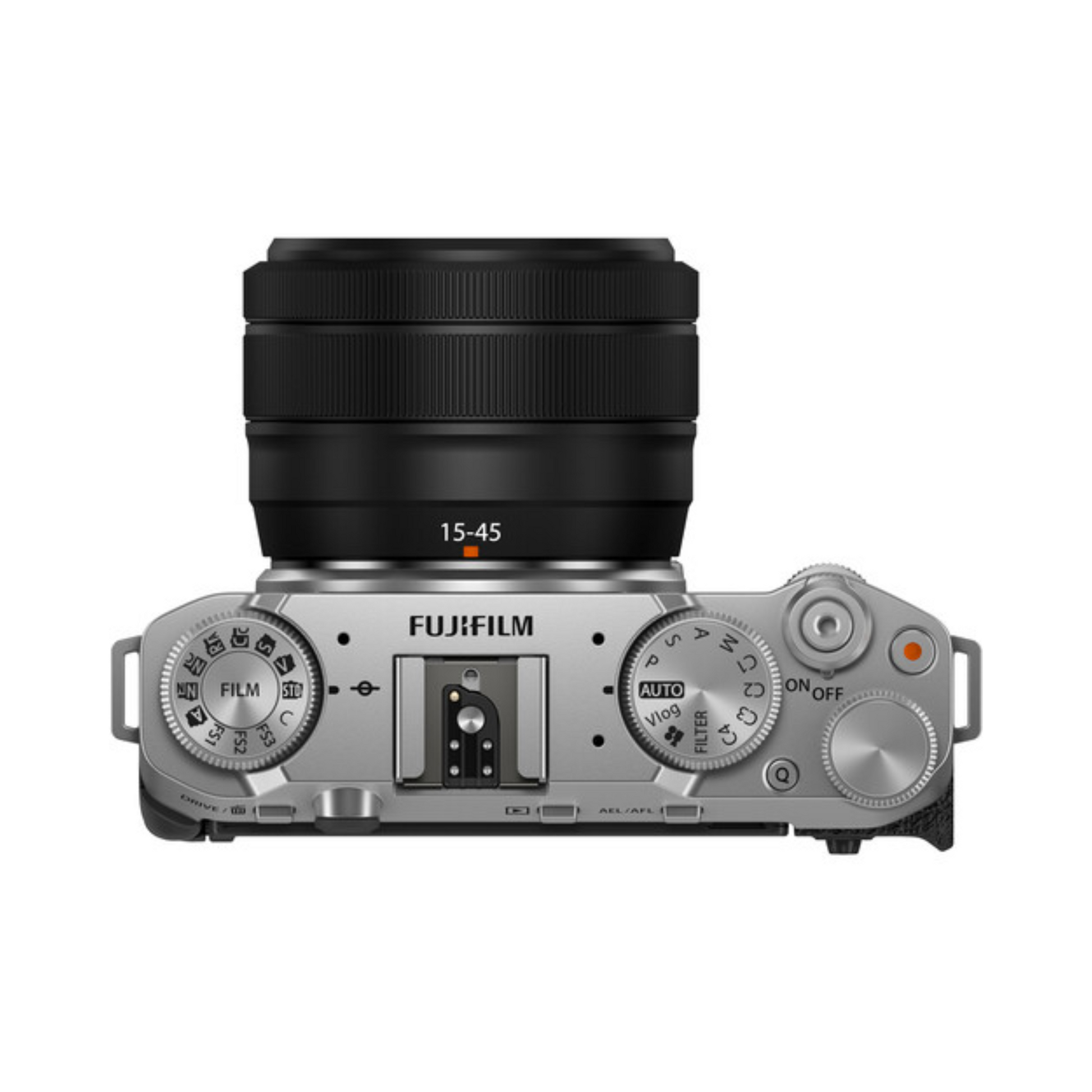 Fujifilm X-M5 Mirrorless Camera with XC 15-45mm Lens (Silver)