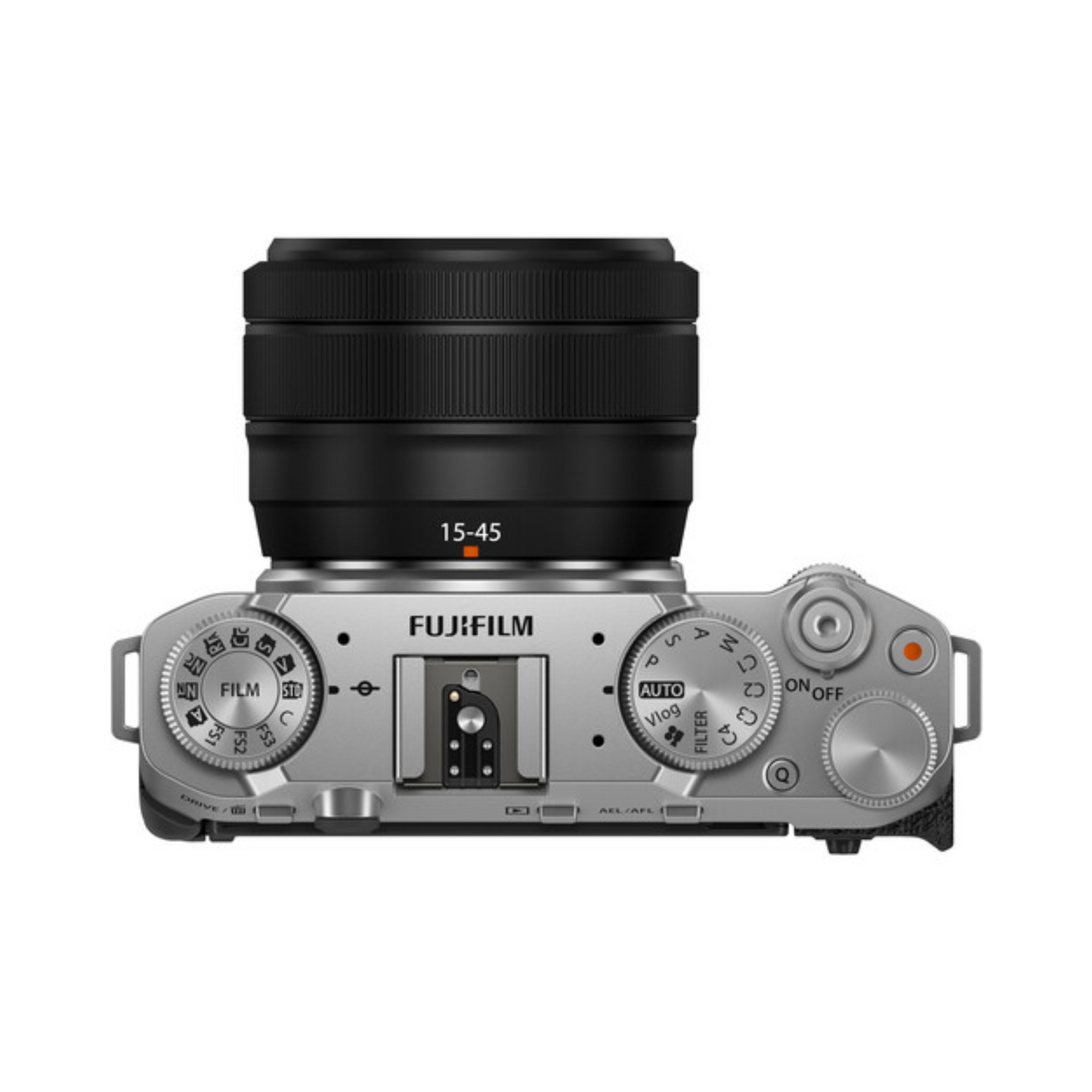 Fujifilm X-M5 Mirrorless Camera with XC 15-45mm f/3.5-5.6 Lens (Silver)