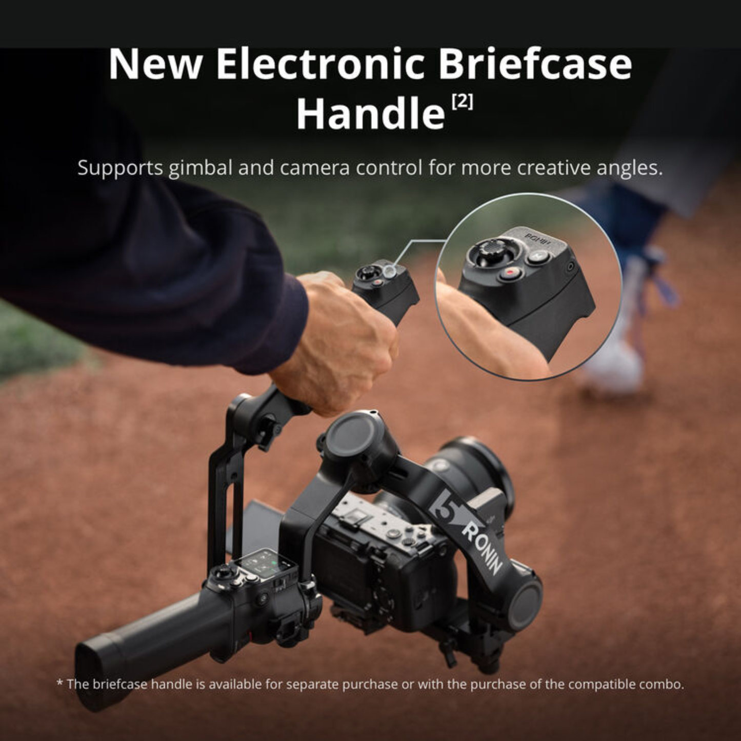 DJI RS 5 Gimbal Combo Kit with AI Tracking Module & Briefcase Handle
