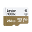 Lexar 256GB 1000X MicroSDHC UHS-II, Upto 150MB/s Read 90MB/s Write C10 V60 U3