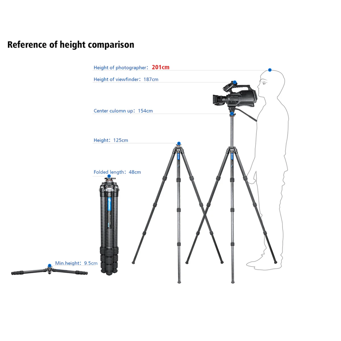 Leofoto LO-284C Tripod with Built-in Hollow Ball & Bag