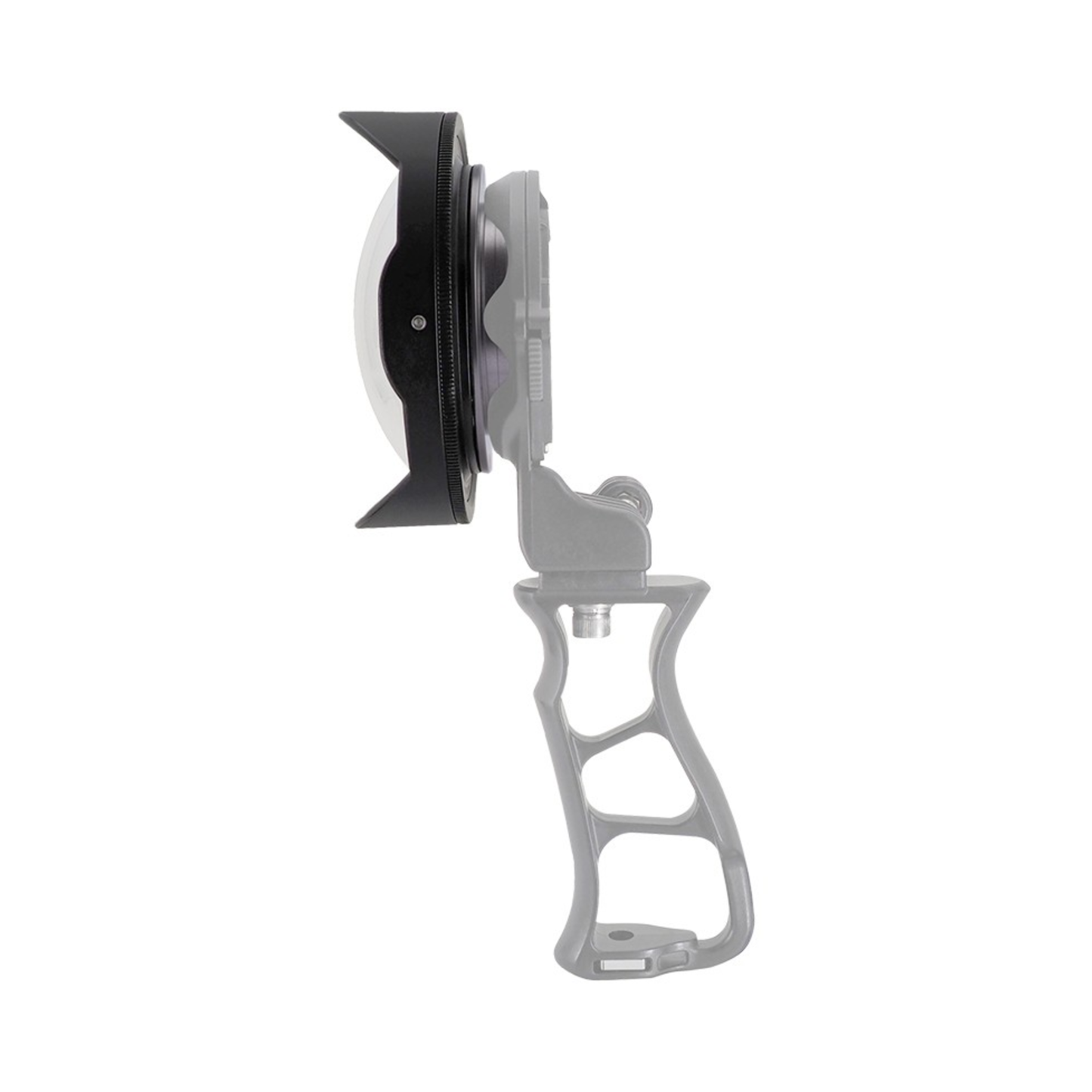 AOI UWL-03II-BLK Underwater 0.73X Wide Angle Conversion Lens Mark II for Action Camera & Phone - Black