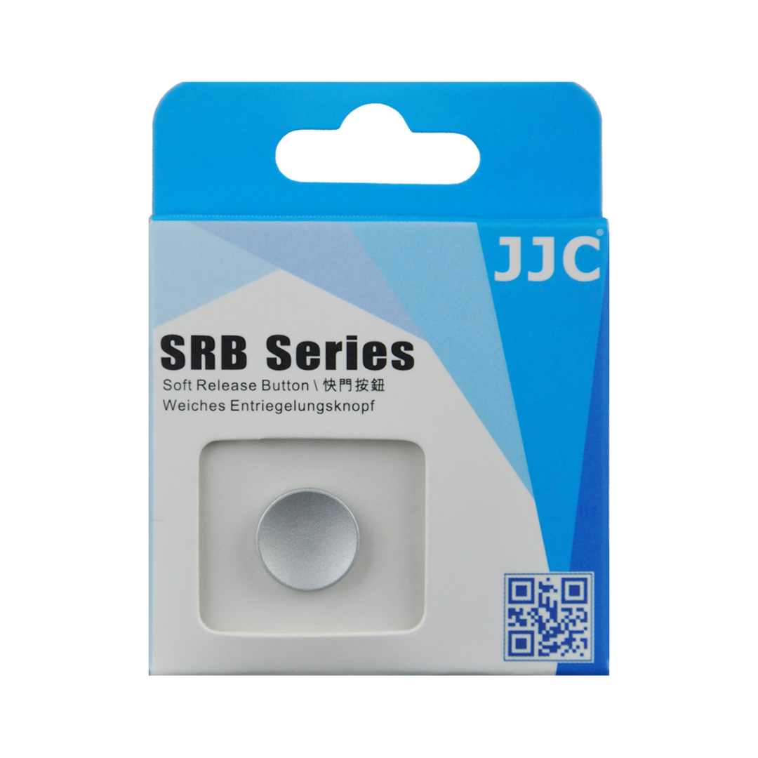 JJC Soft Release Button Concave Silver