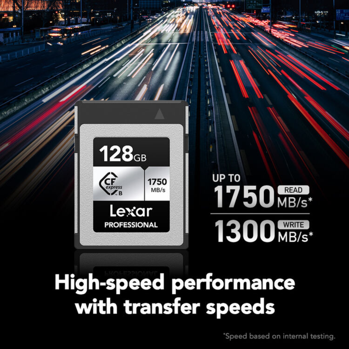 Lexar Professional CFexpress Type B Card SILVER Series, Up to 1750MB/s Read, 1300MB/s Write