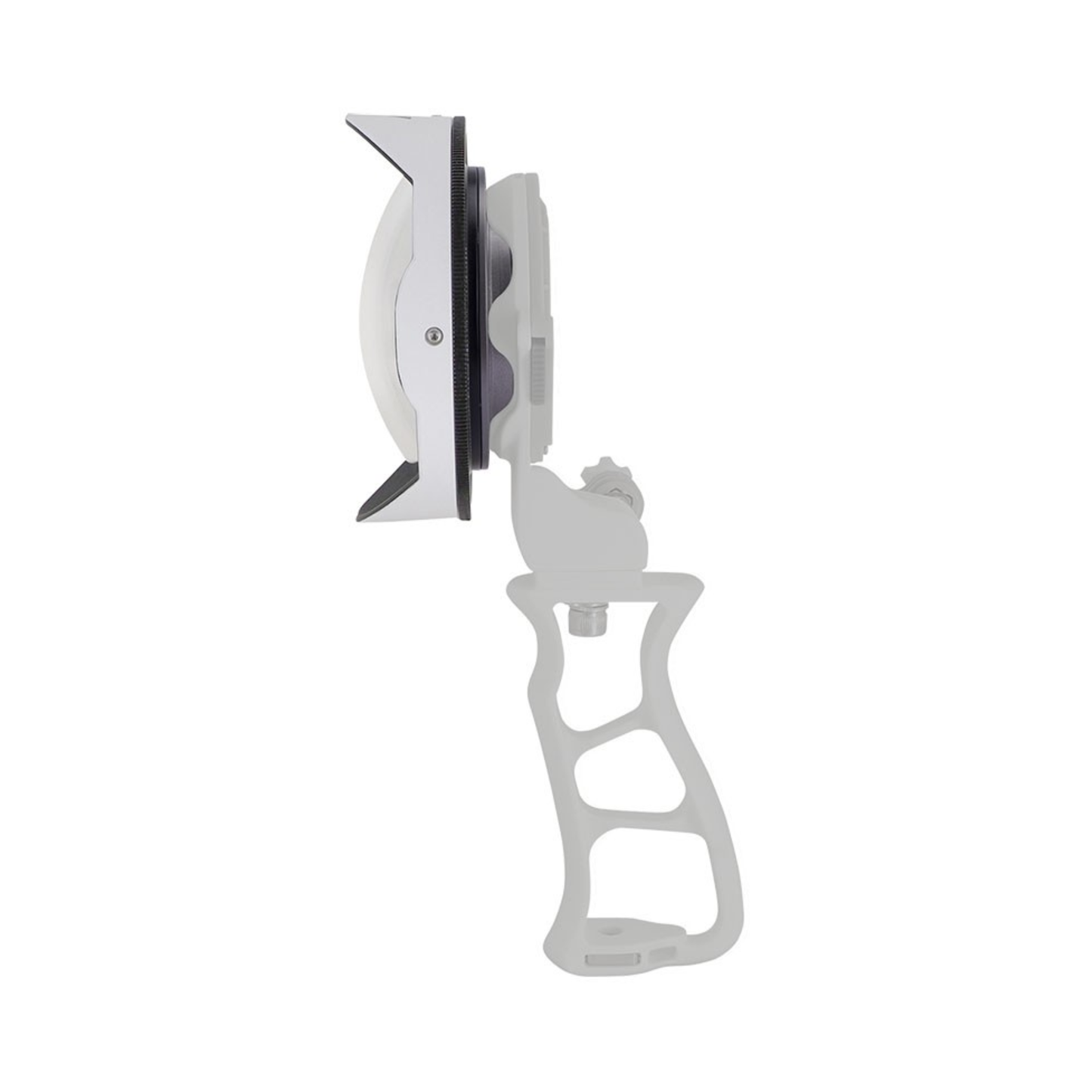 AOI UWL-03II-WHT Underwater 0.73X Wide Angle Conversion Lens Mark II for Action Camera & Phone - White