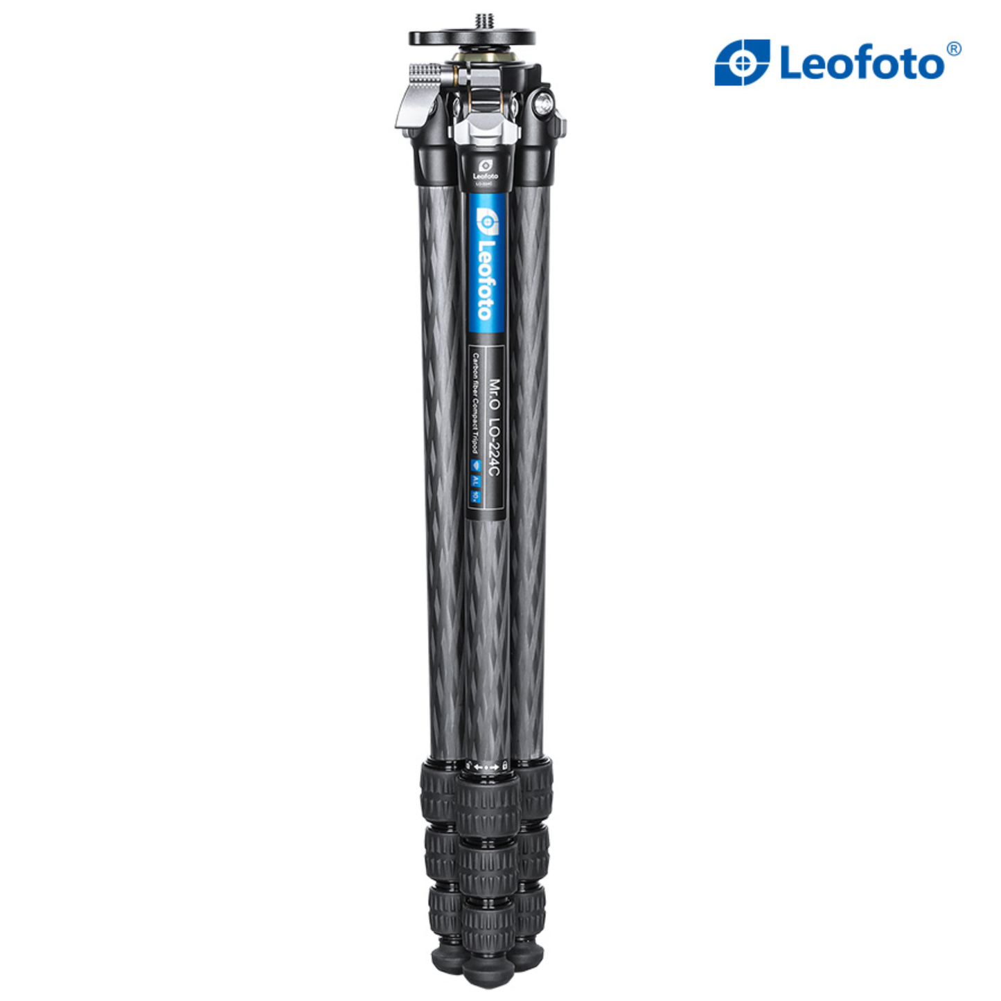 Leofoto LO-224C Tripod with Built-in Hollow Ball & Bag