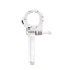 AOI Quick Release System 02 Mount Base for DJI OSMO Action 6 Waterproof Case White