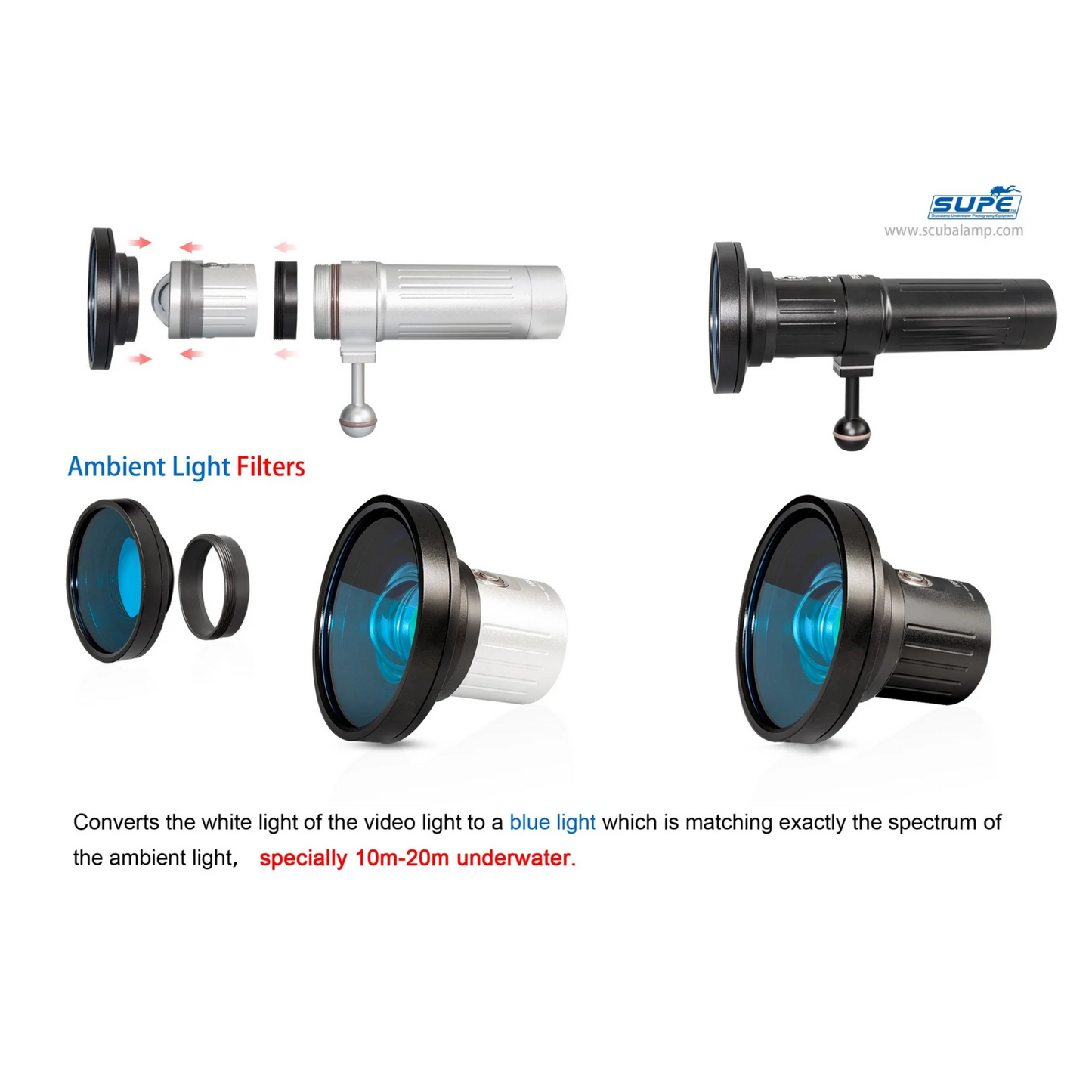 Supe Ambient Light Filter 46K (for V6K/V4K/V3K and Pro)