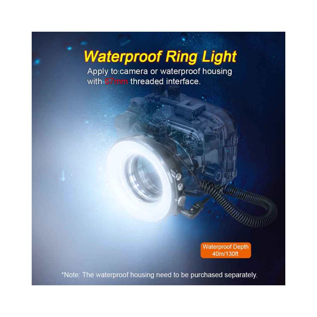 Seafrog Ring Light SL-108 Black