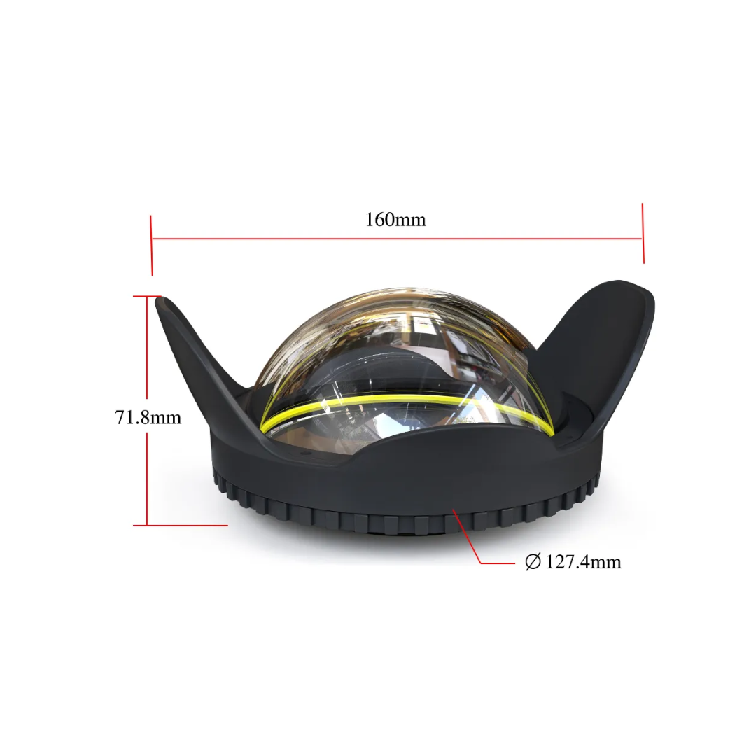 Seafrog Optical Fisheye Lens Shade ( 4'' )