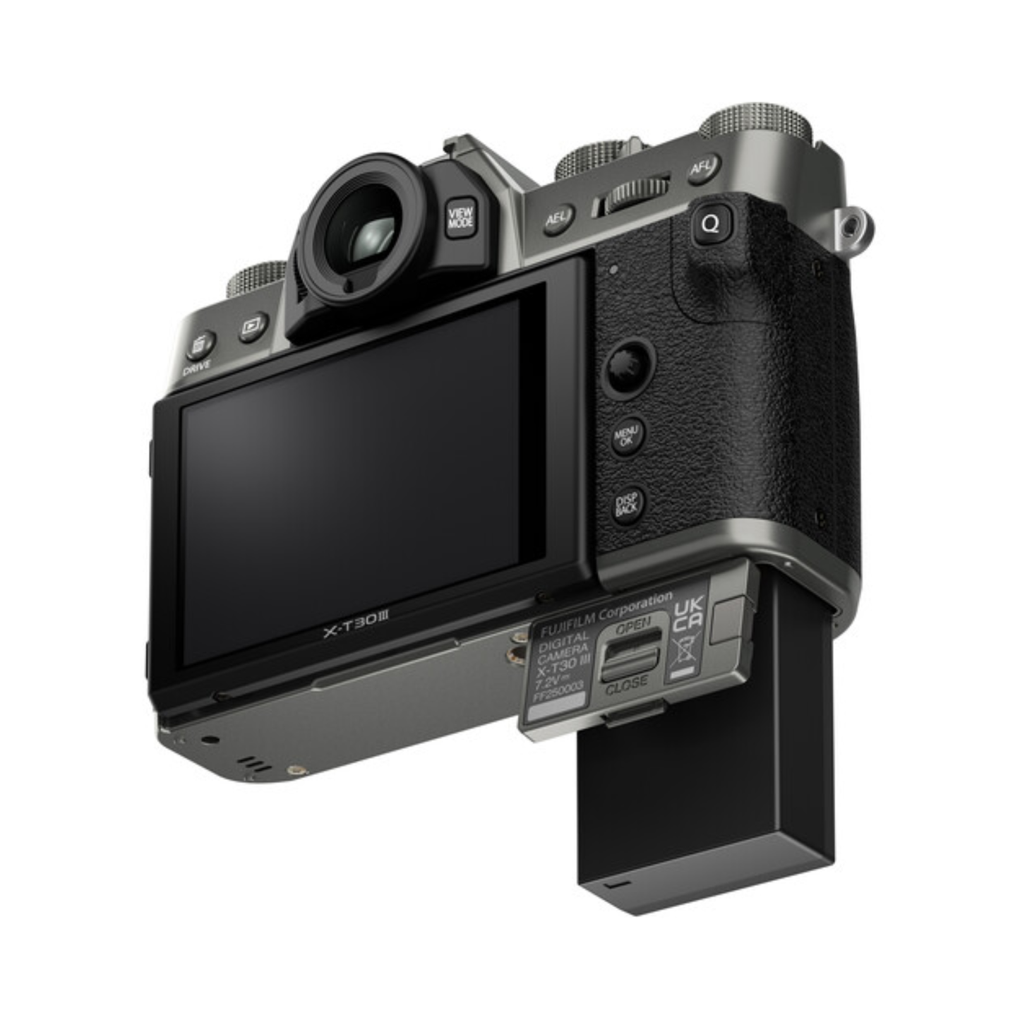 FUJIFILM X-T30 III Mirrorless Camera Body (Charcoal Silver)