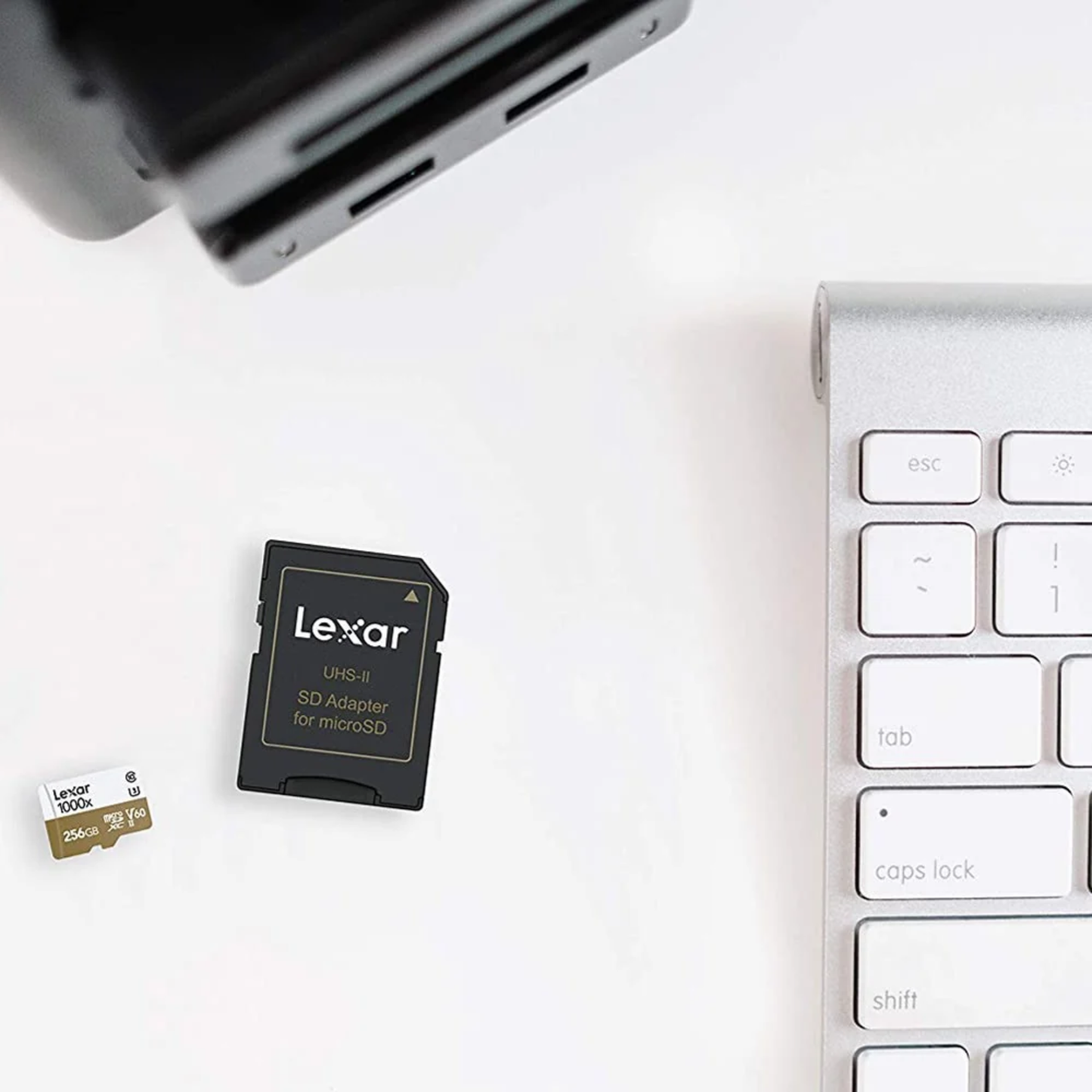 Lexar 256GB 1000X MicroSDHC UHS-II, Upto 150MB/s Read 90MB/s Write C10 V60 U3
