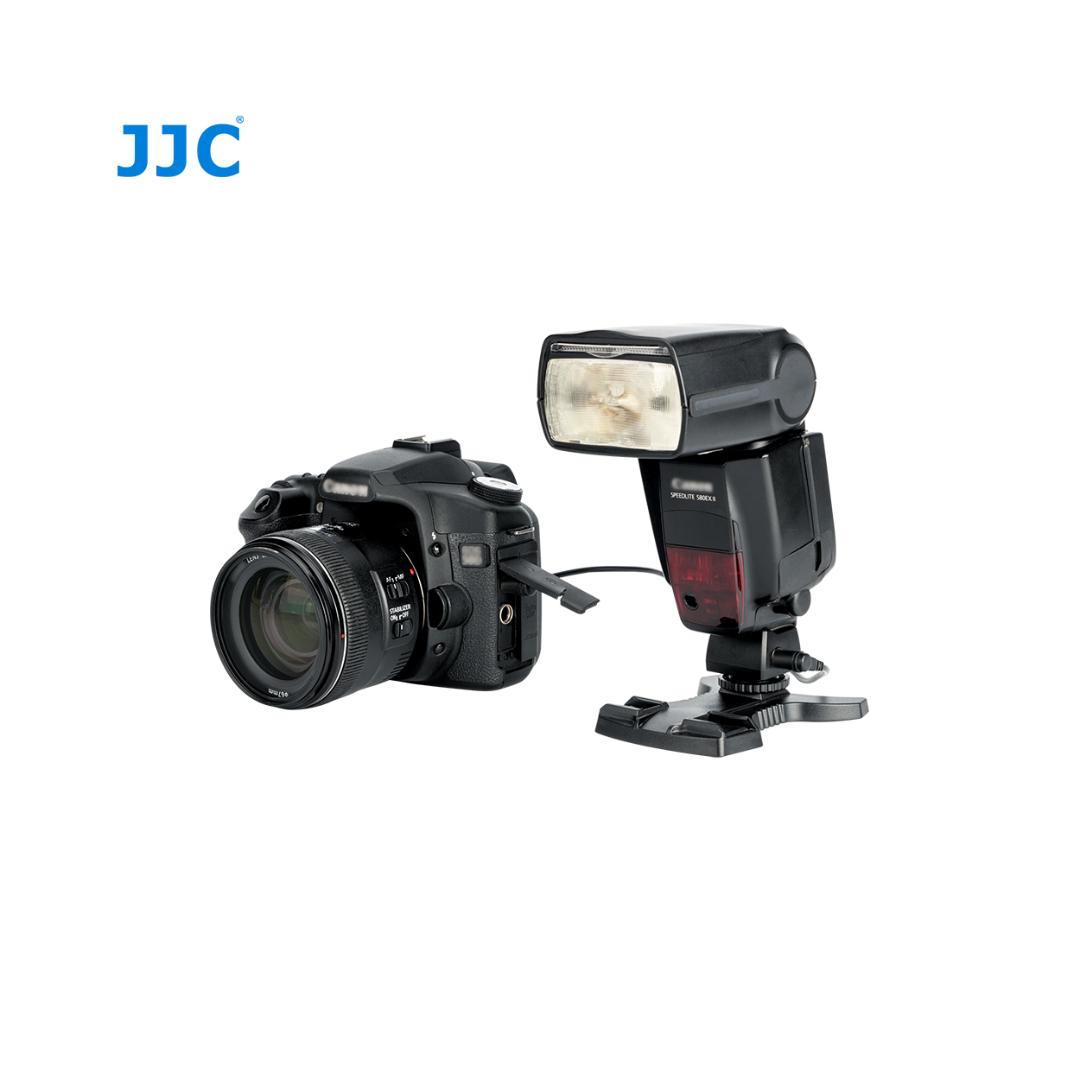 JJC Hot Shoe JSC-8 w/ 3.5mm Jack Adapter