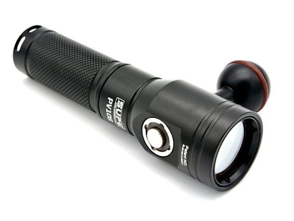 SUPE PV10S 1200 Lumens Dive Focus Light Black