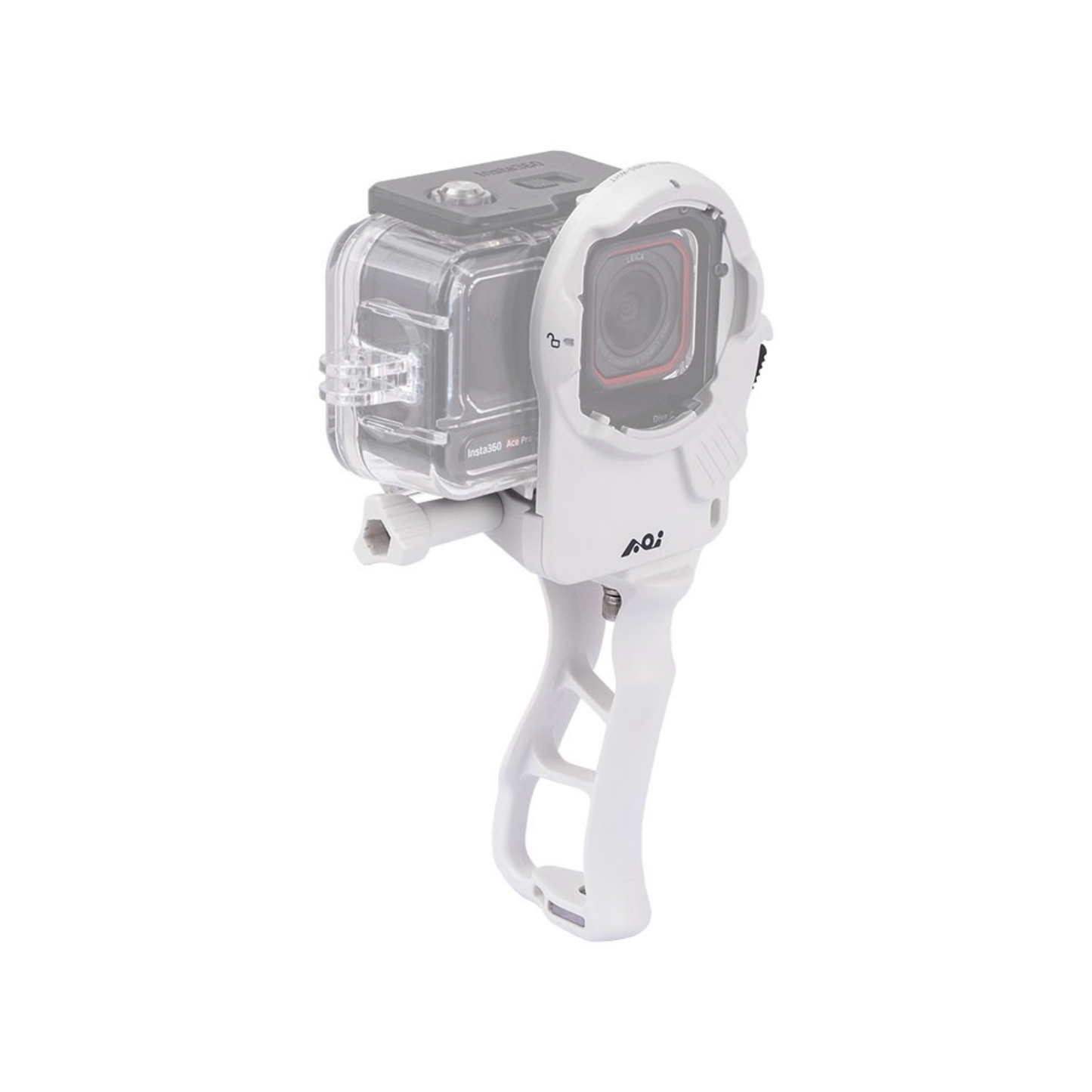 AOI QRS-02-MB5-WHT Quick Release System 02 Mount Base for Insta 360 Ace Pro 2 Dive Housings