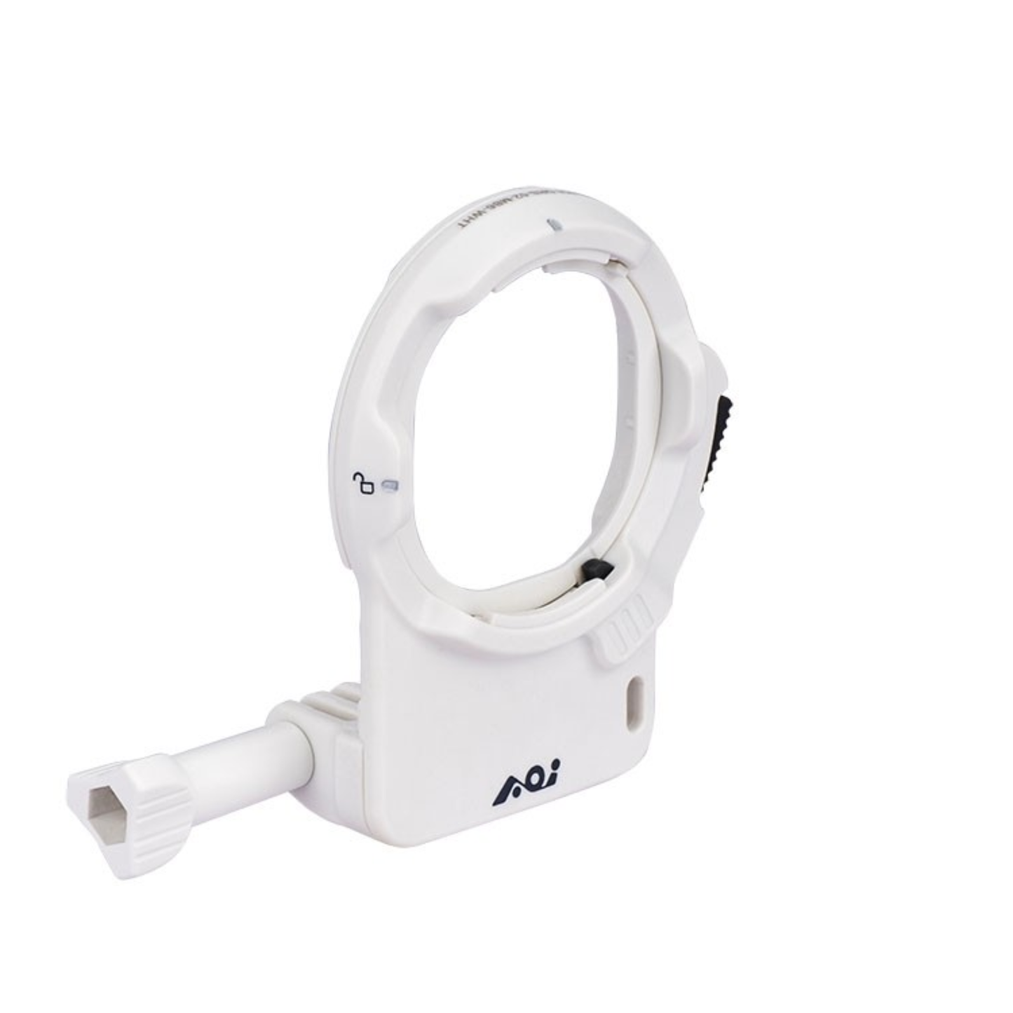 AOI Quick Release System 02 Mount Base for DJI OSMO Action 6 Waterproof Case White