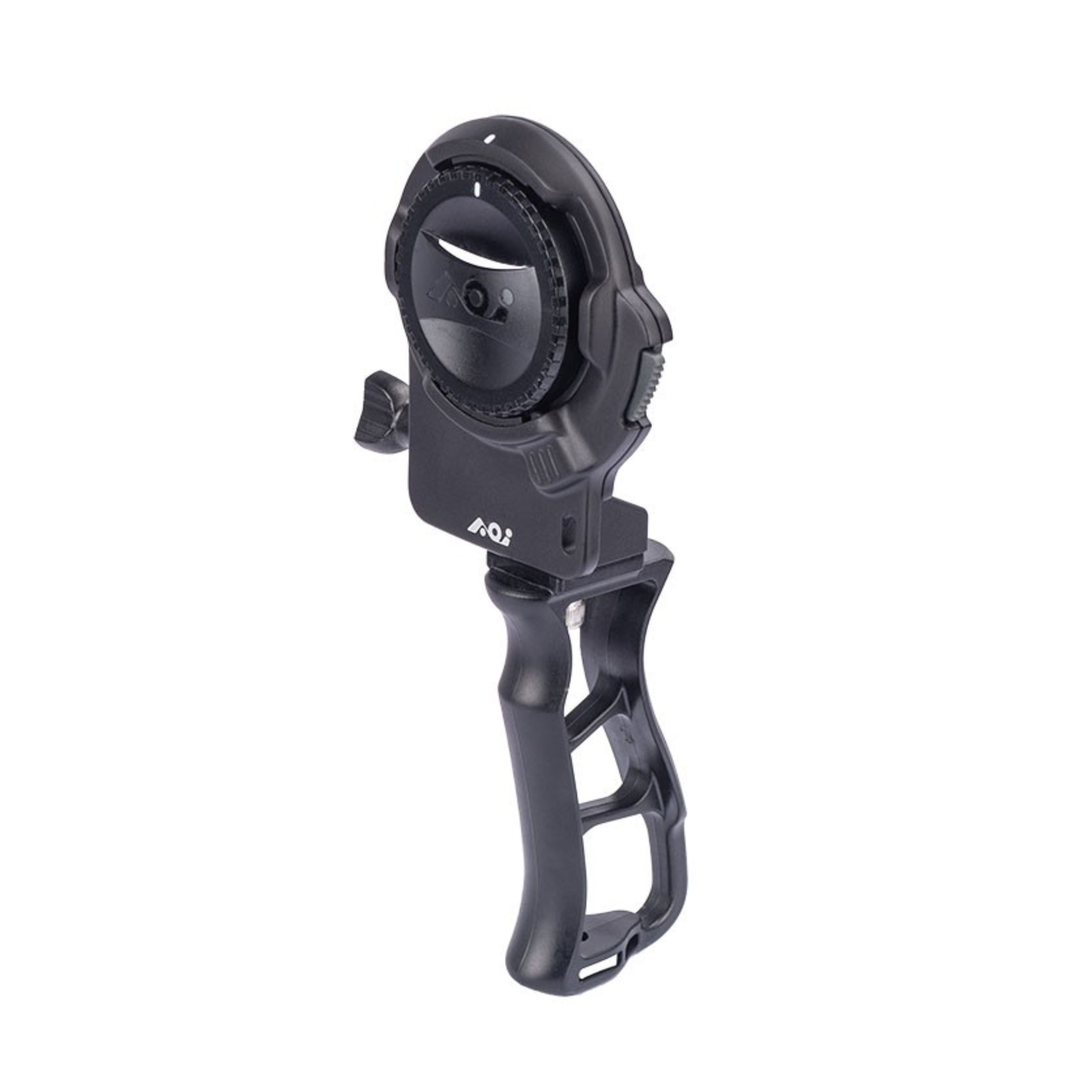 AOI Quick Release System 02 Mount Base for DJI OSMO Action 6 Waterproof Case Black