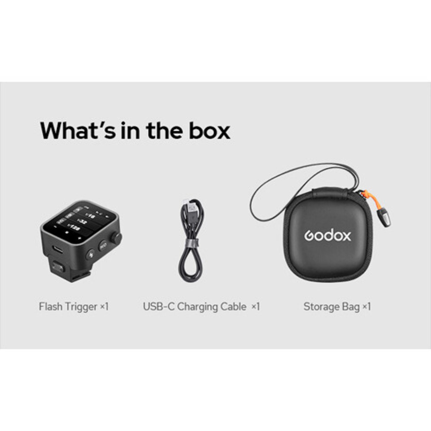 Godox X3 F Touchscreen TTL Wireless Flash Trigger for Fujifilm