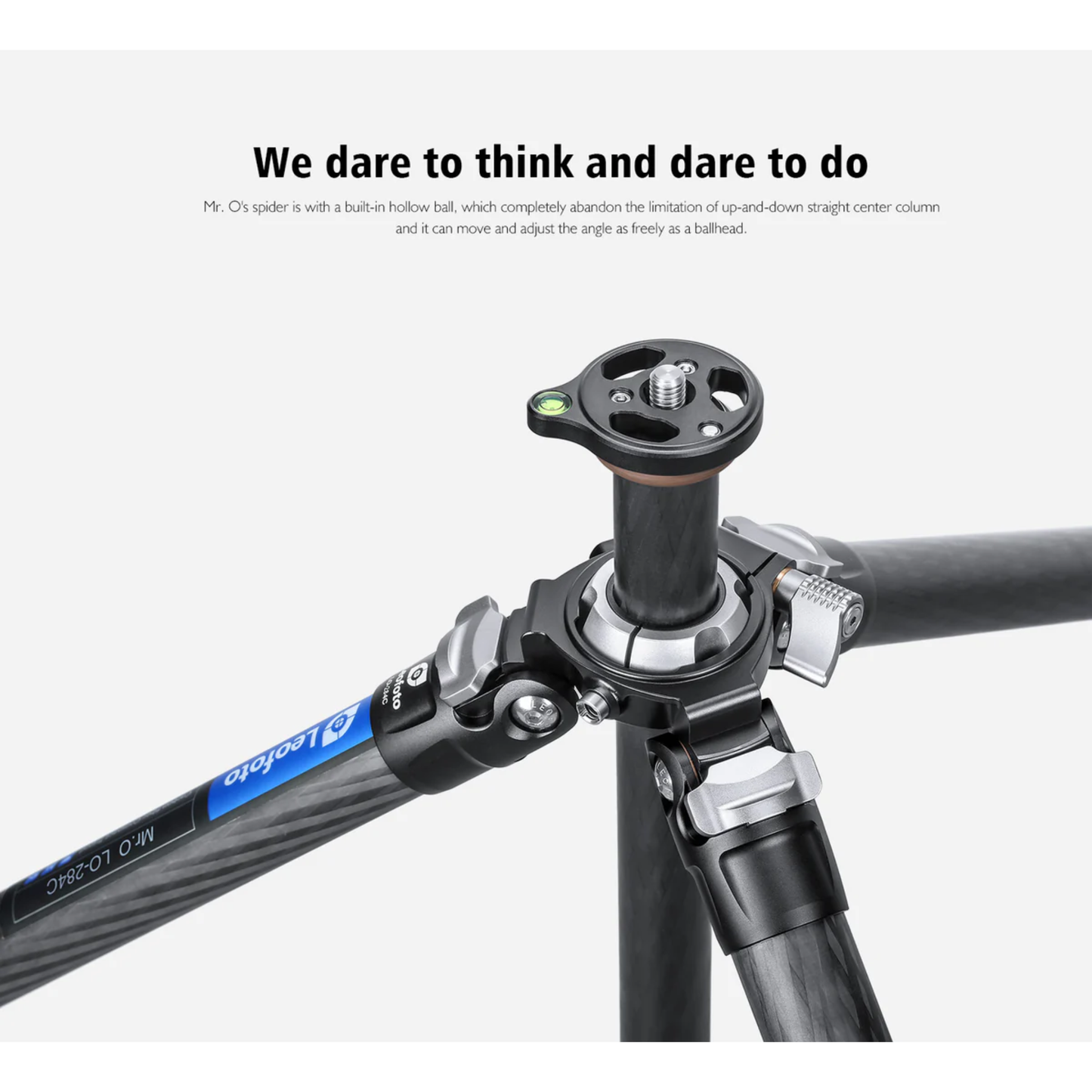 Leofoto LO-284C Tripod with Built-in Hollow Ball & Bag