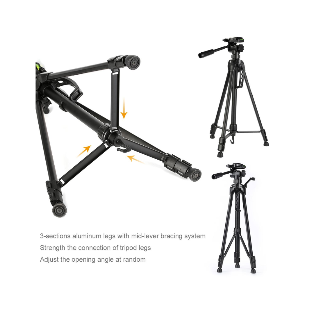 K&F Tripod KF-TL2023 - Black