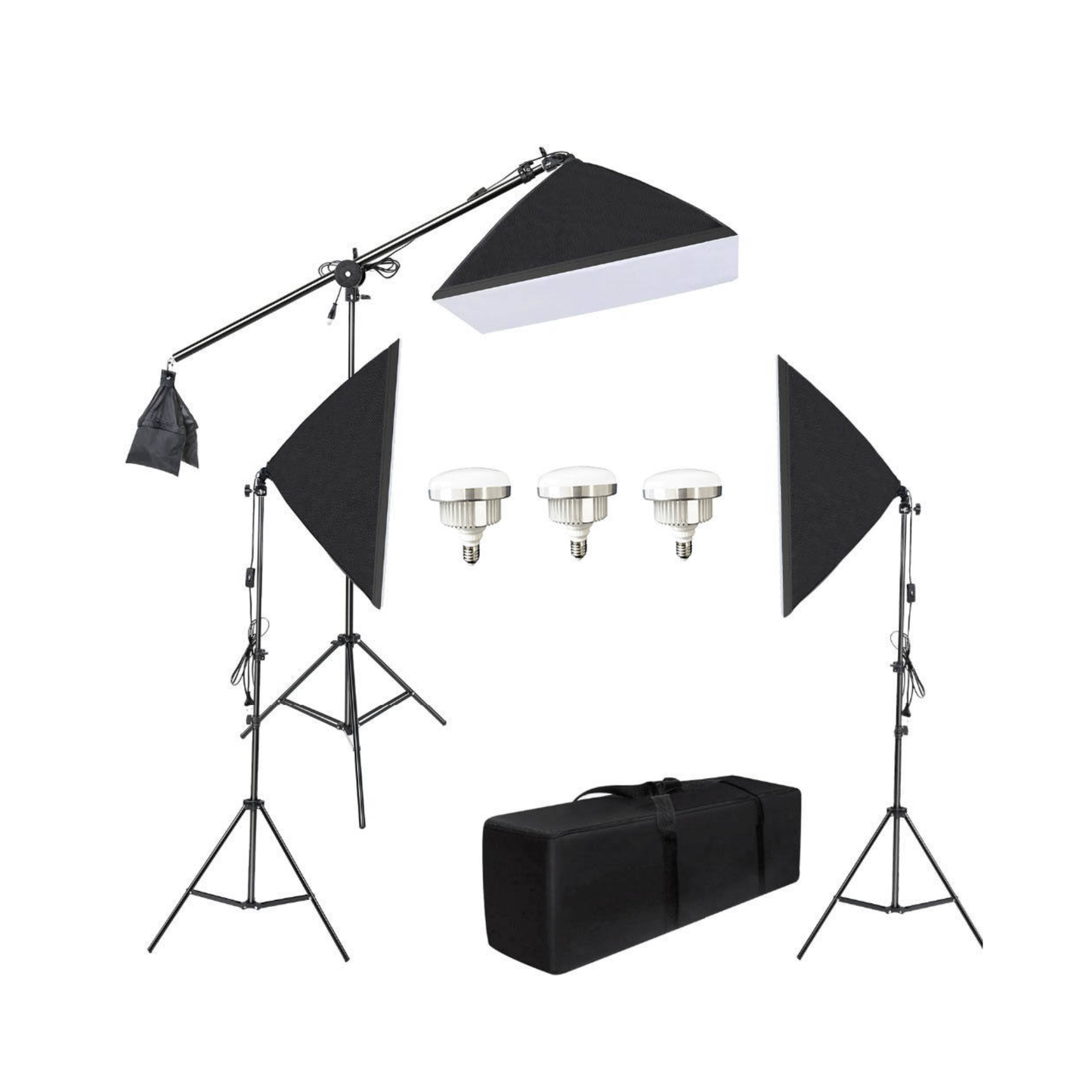 3 Light 5500K 85W Led Studio Lighting Kit