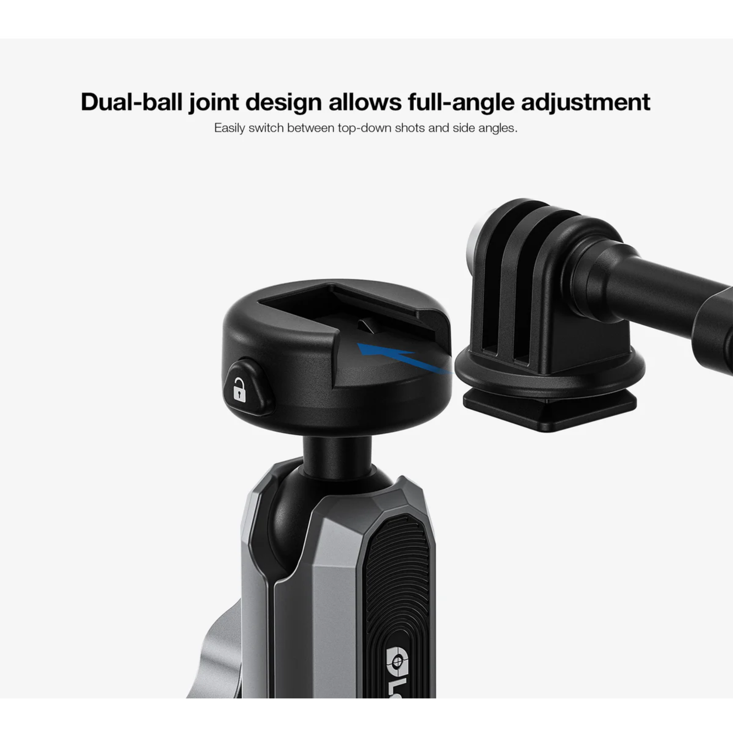 Leofoto LAC-05 Triple Suction Cup Sports Camera Mount