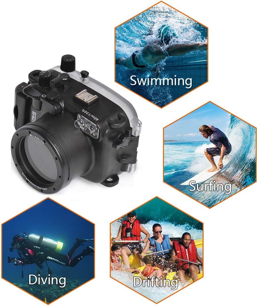 Seafrog Underwater Housing for Canon G7X Mark III