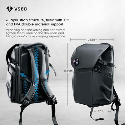 VSGO Eye-Snipe Camera Backpack Black 20L