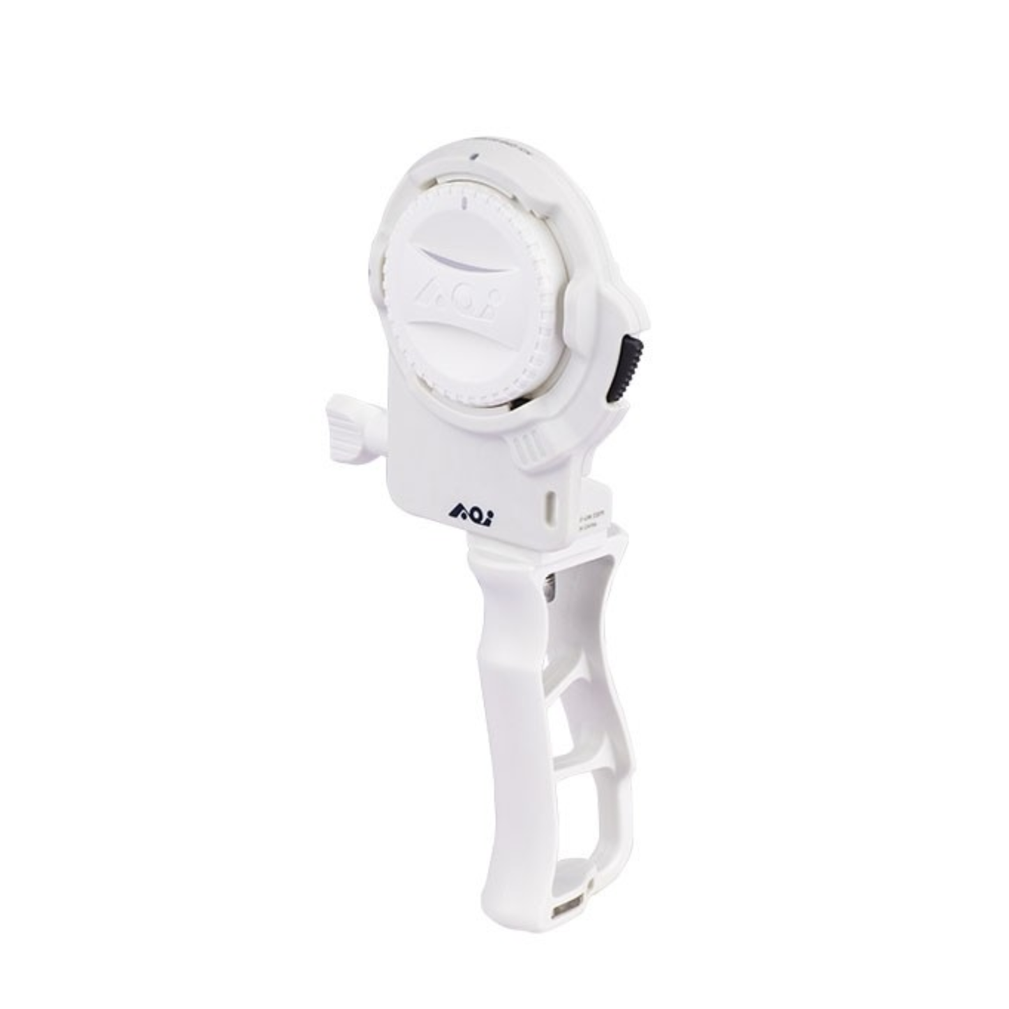 AOI Quick Release System 02 Mount Base for DJI OSMO Action 6 Waterproof Case White