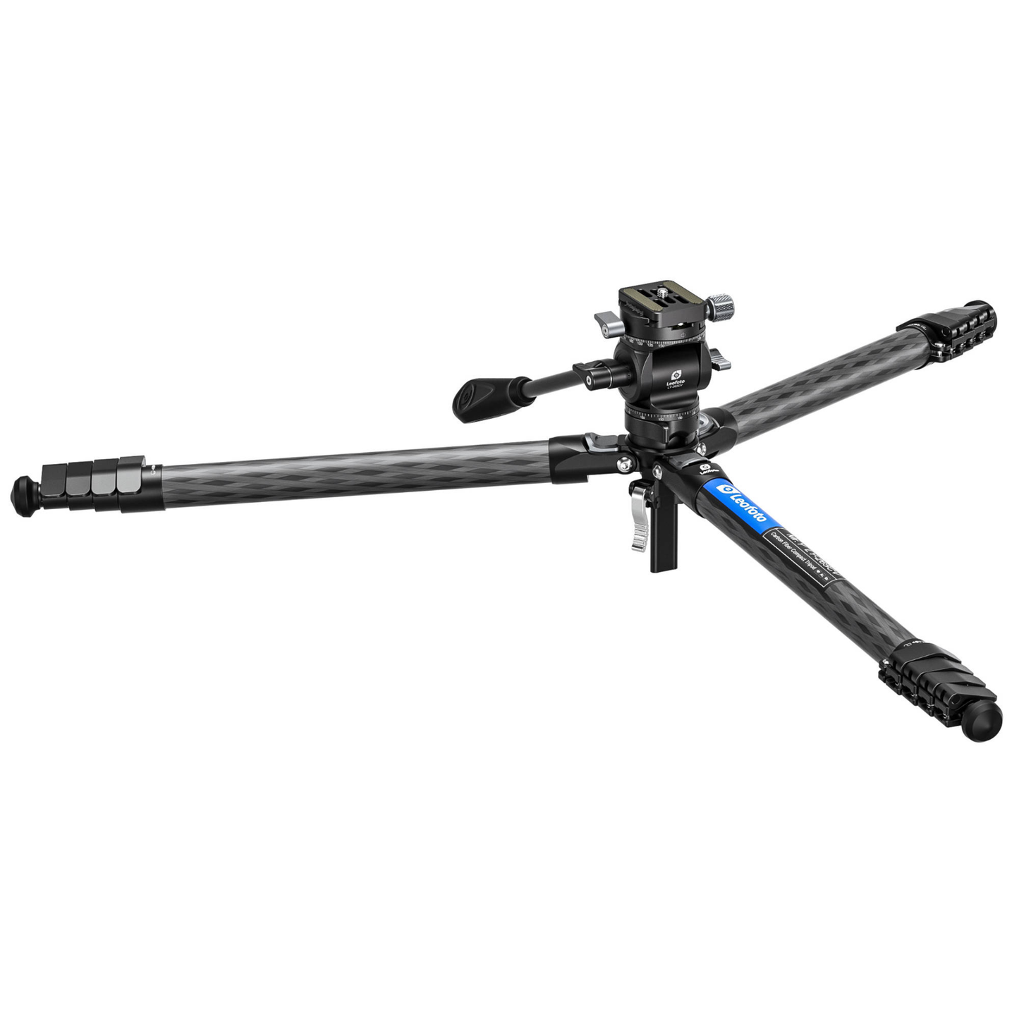 Leofoto LY-265CV Mr.Y Series Carbon Fibre Tripod with Inverted Ball Head + Video Head